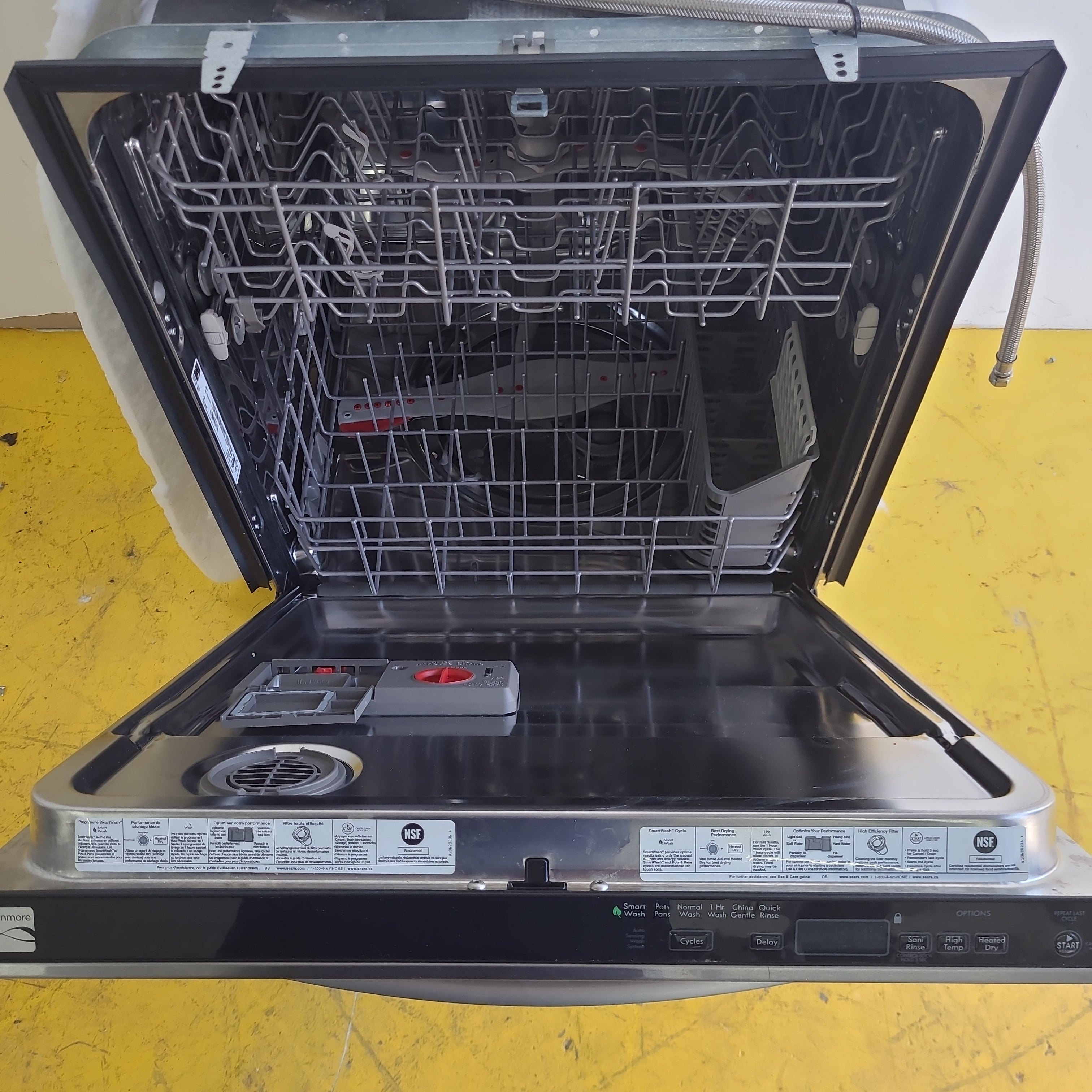 Kenmore Stainless Steel Dishwasher Kenmore Stainless Steel Dishwasher